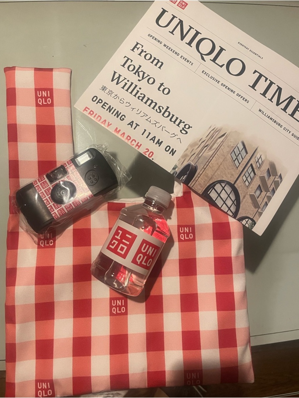 Uniqlo Brooklyn opening gear